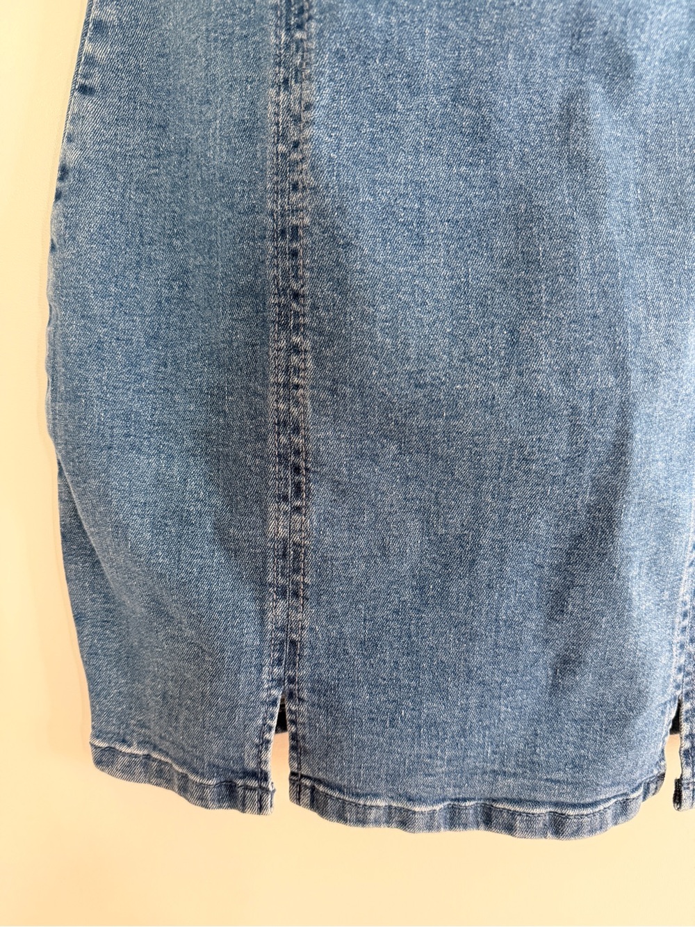 TOPSHOP Blue Denim Tank Dress - Picture 2 of 8